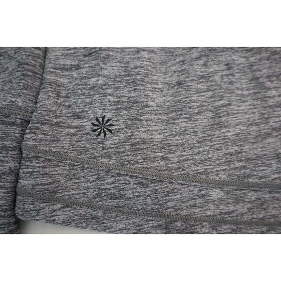 Athleta Women's Sz S Gray Heather Pacifica Illume UPF Relaxed Hooded Jacket - Picture 6 of 12